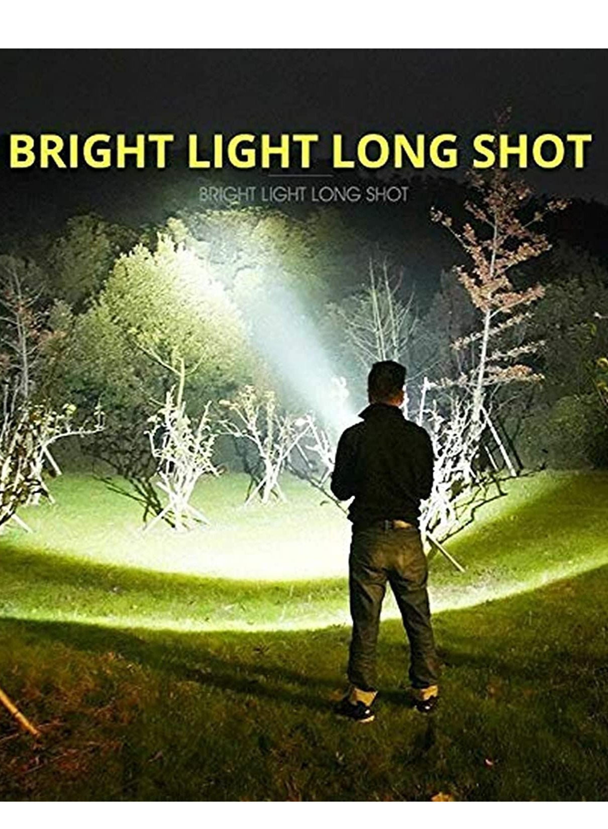 3000-10000 Lumen High Power LED Waterproof Flashlight Lamp Ultra Bright 3 Mode Most Powerful 50W XLM-P70 LED USB Rechargeable Flashlight Torch 2 Lithium Battery 3000-10000 Lumen High Power LED Waterproof Flashlight Lamp Ultra Bright 3 Mode Most Powerful 50W XLM-P70 LED USB Rechargeable Flashlight Torch 2 Lithium Battery